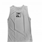 TBR white cycling base layer front view